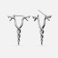 DUAL SERPENT EARRINGS