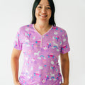 Magical Birthday Women's Short Sleeve Pajama Top