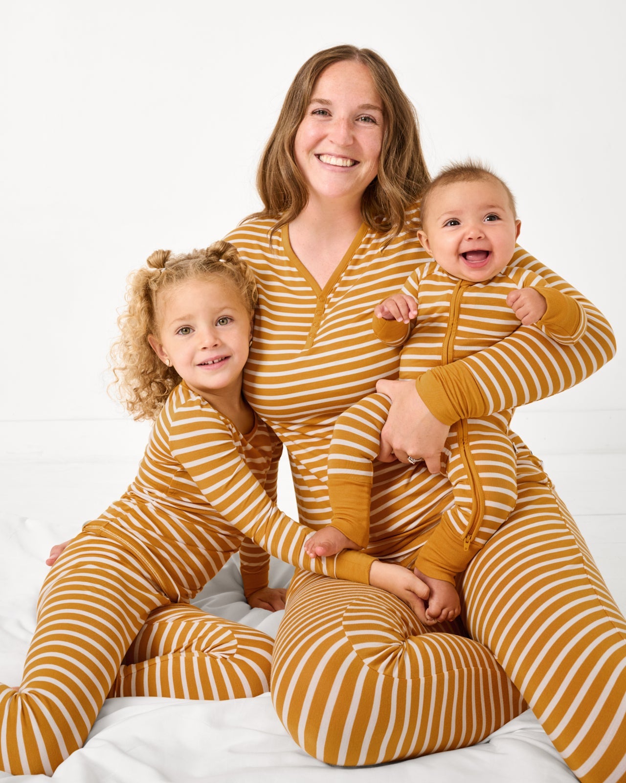 Marigold Stripe Women's Pajama Pants